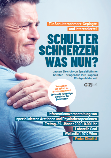 Ihre Schulter schmerzt – Gratis Informationsveranstaltung